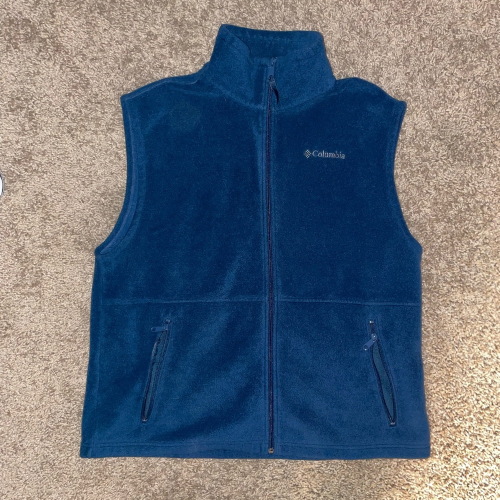Mens Columbia fleece vest